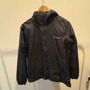 Columbia Fleece lined Windbreaker/rain coat